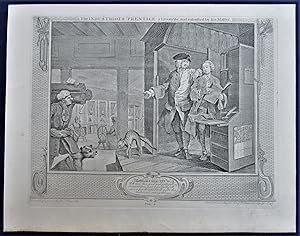 William Hogarth, Industry and Idleness, Plate 4