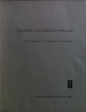 Image du vendeur pour Tagebcher : 1898 - 1918. mis en vente par books4less (Versandantiquariat Petra Gros GmbH & Co. KG)