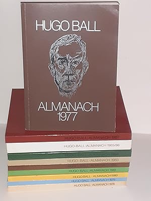 Hugo Ball Almanach. [11 Jahrgänge in 10 Bänden.] Herausgegeben von der Stadt Pirmasens. Bearbeite...