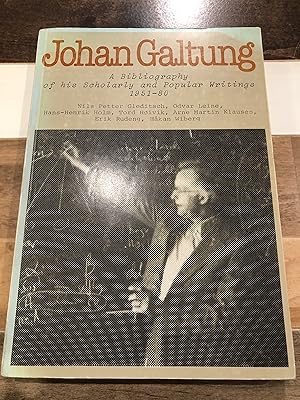 Image du vendeur pour Johan Galtung: A bibliography of his scholarly and popular writings, 1951-80 (Peace research monographs) mis en vente par Rosario Beach Rare Books