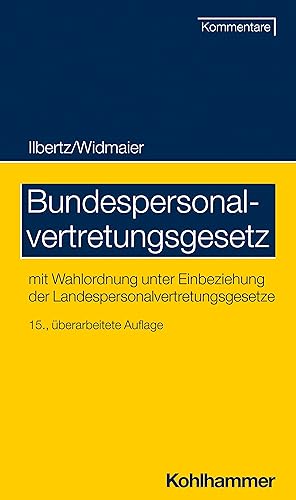 Bild des Verkufers fr Bundespersonalvertretungsgesetz zum Verkauf von moluna