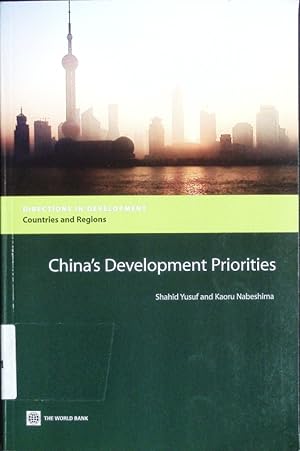 Bild des Verkufers fr China's Development Priorities. zum Verkauf von Antiquariat Bookfarm