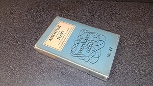 Seller image for Plays (Everymans Library No.62) for sale by BoundlessBookstore