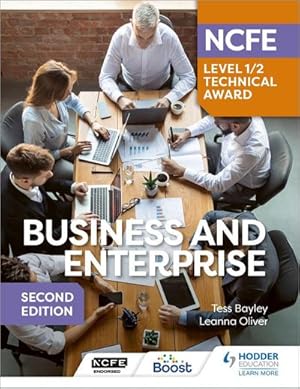Bild des Verkufers fr NCFE Level 1/2 Technical Award in Business and Enterprise Second Edition zum Verkauf von AHA-BUCH GmbH