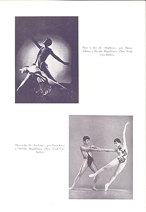 Seller image for EL BALLET EN AMERICA (EXTRAIDO ORIGINAL DEL AO 1953, ESTUDIO COMPLETO TEXTO INTEGRO) for sale by Libreria 7 Soles
