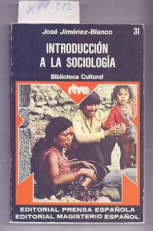 Image du vendeur pour INTRODUCCION A LA SOCIOLOGIA mis en vente par Libreria 7 Soles