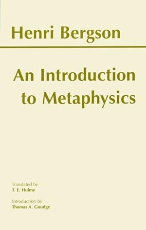 Imagen del vendedor de Introduction to Metaphysics a la venta por GreatBookPrices