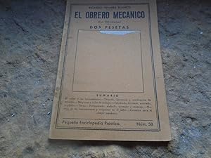 Imagen del vendedor de El Obrero Mecnico. a la venta por Carmichael Alonso Libros