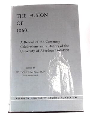 Imagen del vendedor de Fusion of 1860 a la venta por World of Rare Books