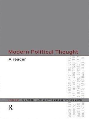 Seller image for Modern Political Thought : A Reader for sale by GreatBookPrices