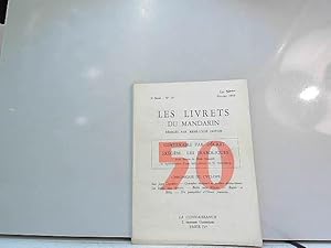 Bild des Verkufers fr Les livrets de Mandarin, n10 fvrier 1959 zum Verkauf von JLG_livres anciens et modernes