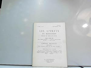 Bild des Verkufers fr Les livrets du Mandarin, 5e srie n8, aout-sept 1958 zum Verkauf von JLG_livres anciens et modernes