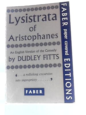 Bild des Verkufers fr Lysistrata, an English Version zum Verkauf von World of Rare Books
