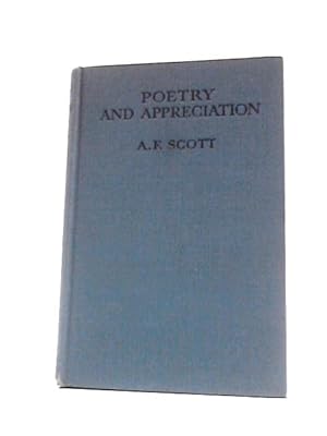Bild des Verkufers fr Poetry and Appreciation zum Verkauf von World of Rare Books