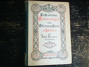 Image du vendeur pour Ernste und heitere Erinnerungen eines Ordonanzoffiziers im Jahre 1870/71. mis en vente par Antiquariat Hentrich (Inhaber Jens Blaseio)