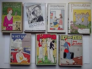 Bild des Verk�ufers f�r Brenda weet uitkomst/ Juffertje Wildzang/ De Krayenhof/ Astrid/ In het gareel/ Ike op reis/ Netteke Dollemans. 7 delen. zum Verkauf von Antiquariaat De Boekenbeurs