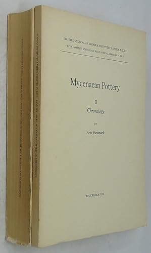 Bild des Verkufers fr Mycenaean Pottery (Skrifter Utgivna av Svenska Institutet i Athen XX:1 & XX:2) [Two Volume Set] zum Verkauf von Powell's Bookstores Chicago, ABAA