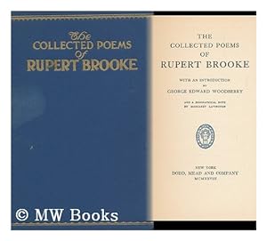 Seller image for The Collected Poems of Rupert Brooke, with an Introduction by George Edward Woodberry and a Biographical Note by Margaret Lavington for sale by Redux Books