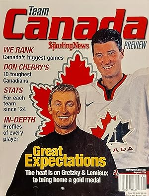 The Sporting News, Team Canada Preview 2002