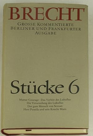 Seller image for Stücke 6, for sale by Versandantiquariat Höbald