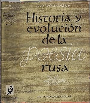 Imagen del vendedor de Historia y evolucion de la poesia rusa a la venta por Biblioteca di Babele