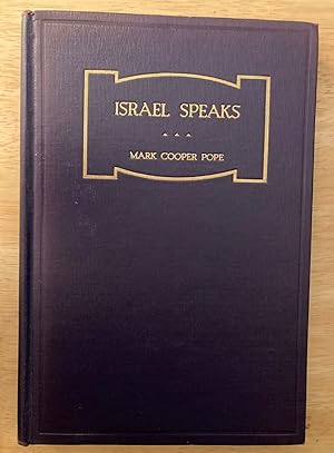Seller image for Israel Speaks for sale by biblioboy