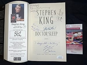 Seller image for Doctor Sleep (signed by Stephen King, film director Mike Flanagan, Ewan Macgregor and two other cast members) for sale by Neverland Books