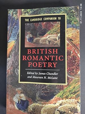Bild des Verkufers fr The Cambridge Companion to British Romantic Poetry zum Verkauf von Antiquariat-Fischer - Preise inkl. MWST