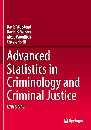 Immagine del venditore per Advanced Statistics in Criminology and Criminal Justice venduto da moluna