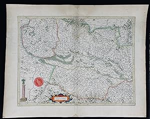 Bild des Verkufers fr Landkarte des Elsass (Breisgau, Sundgau, Schwarzwald), Frankreich. zum Verkauf von Antiquariat Hieronymus