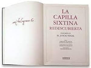 Seller image for La Capilla Sixtina redescubierta. 3 vols. Edicin monumental for sale by Libreria Anticuaria Camino de Santiago