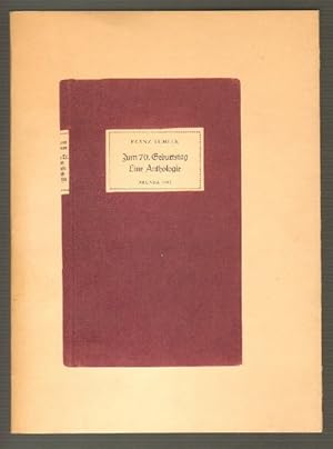 Franz Tumler. Zum 70. Geburtstag. Ein Anthologie.(= Arunda. Kulturzeitschrift aus Südtirol)