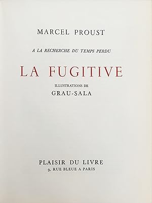 Seller image for La fugitive for sale by Les Kiosques