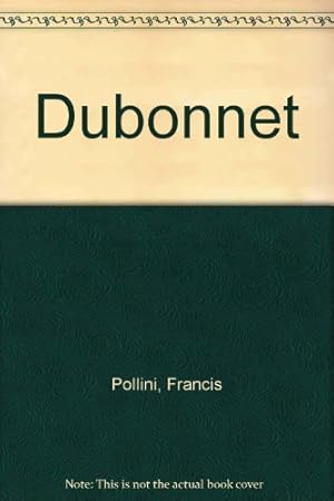 Imagen del vendedor de Dubonnet a la venta por WeBuyBooks