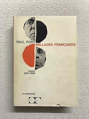 Image du vendeur pour Ballades franaises. Choix 1897-1960 mis en vente par Campbell Llibres