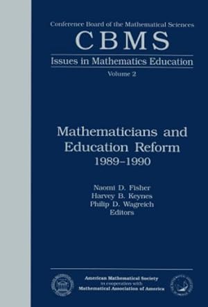 Seller image for MATHEMATICIANS EDUCATION REFORM 1989-90 for sale by LIBRERIA LEA+