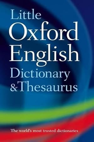 Bild des Verkufers fr Little Oxford Dictionary and Thesaurus zum Verkauf von Smartbuy