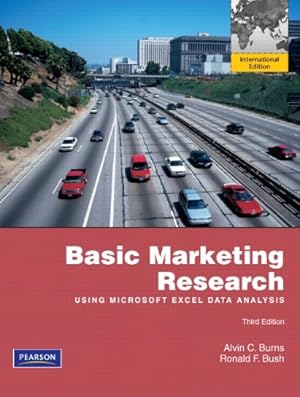 Bild des Verkufers fr Basic Marketing Research with Excel: International Edition zum Verkauf von WeBuyBooks