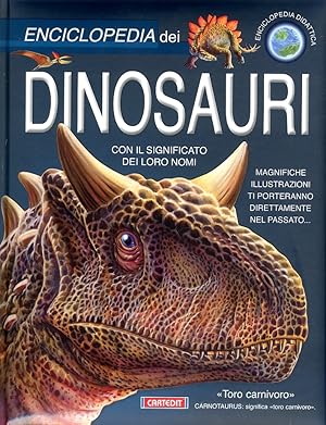 Image du vendeur pour Enciclopedia dei dinosauri mis en vente par Libro Co. Italia Srl