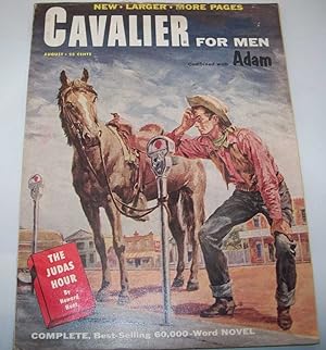 Imagen del vendedor de Cavalier for Men Magazine August 1954 including The Judas Hour a la venta por Easy Chair Books