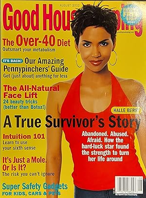 Good Housekeeping Magazine Vol.235, No.2, August 2002, Halle Berry