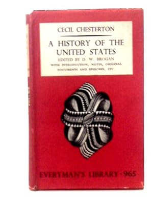 Seller image for A History Of The United States for sale by World of Rare Books