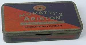 SCATOLA VINTAGE SIGARETTE TURCHE MURATTI'S ARISTON: