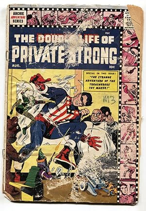 THE DOUBLE LIFE OF PRIVATE STRONG #2--1959--SHIELD--KIRBY--comic book--FR