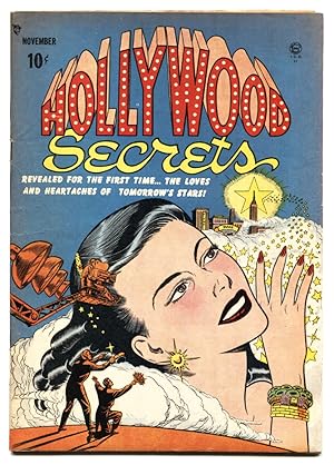 Hollywood Secrets #1 1950- Bill Ward cover- Golden Age Romance VG+