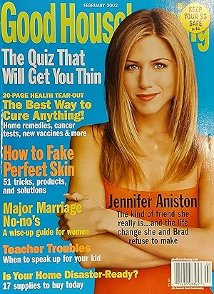 Good Housekeeping Magazine Vol.234, No.2, Feb 2002, Jennifer Aniston