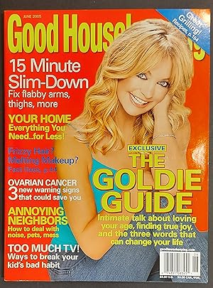 Good Housekeeping Magazine Vol.240, No.6, June 2005, Goldie Hawn