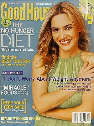 Good Housekeeping Magazine Vol.244, No.3, March 2007, Kate Winslet