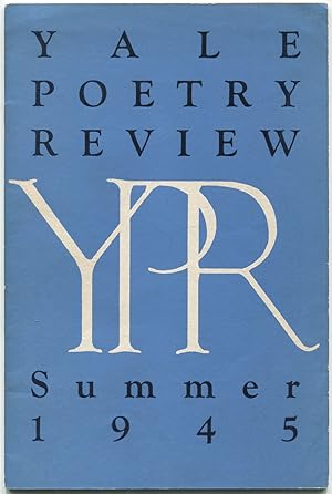 Bild des Verkufers fr Yale Poetry Review - Volume I, Number I, Summer 1945 zum Verkauf von Between the Covers-Rare Books, Inc. ABAA