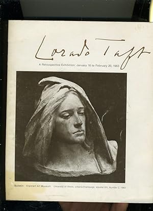 Seller image for Lorado Taft, a Retrospective Exhibition: January 16 to February 20, 1983 for sale by Daniel Liebert, Bookseller